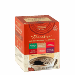 Mushroom Adaptogen Herbal Tea Sampler Box